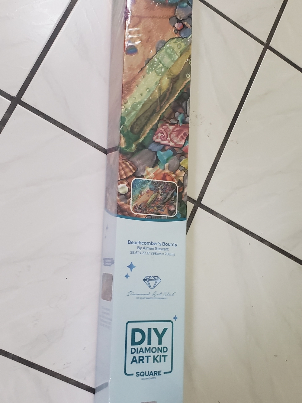 Sealed DIY Diamond Art Kit - Beachcomber's Bounty by Aimee Stewart (Multicolor) - Picture 2 of 8